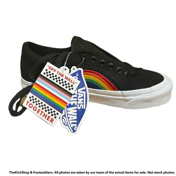 Vans Lampin 86 DX Anaheim Factory "PRIDE" (Black) Women Sneakers - Picture 3 of 5